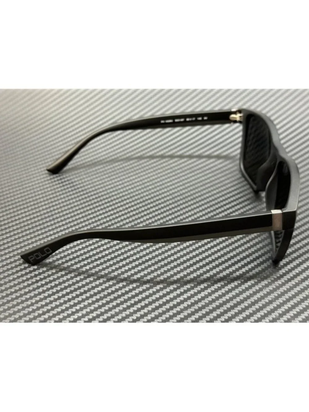 New Polo Ralph Lauren Men Matte Black Sunglasses 56-17-145